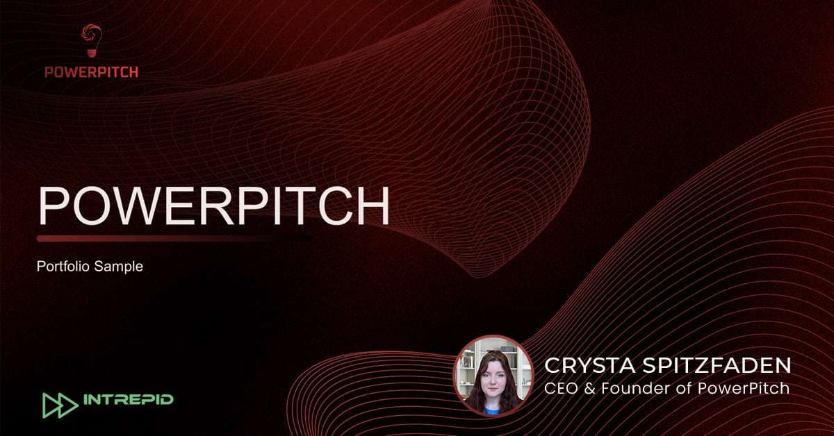 Crysta Spitzfaden, the CEO and founder of Power Pitch