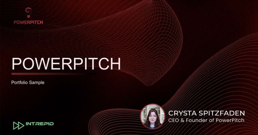 Crysta Spitzfaden, the CEO and founder of Power Pitch