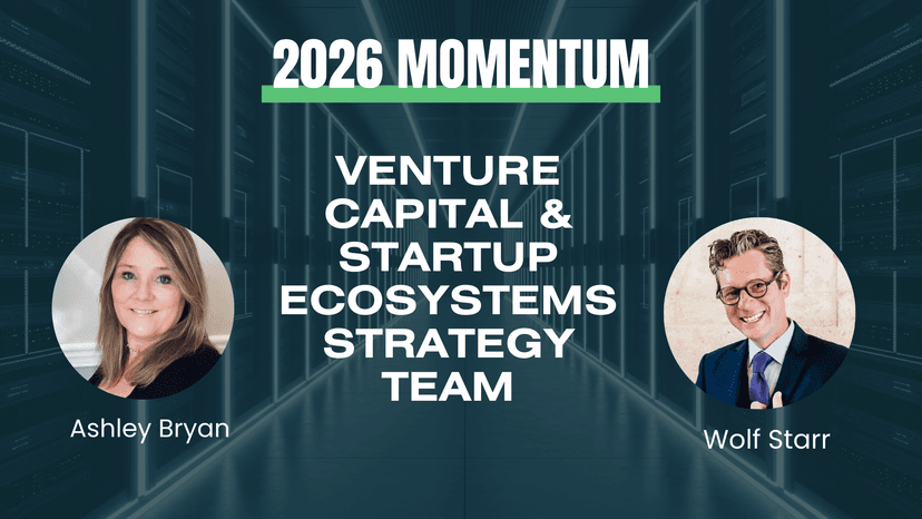 Headshot of new Intrepid Venture Capital team members Ashley Bryan and Wolf Starr and the Intrepid logo.