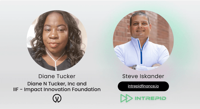 Diane Tucker and Steve Iskander