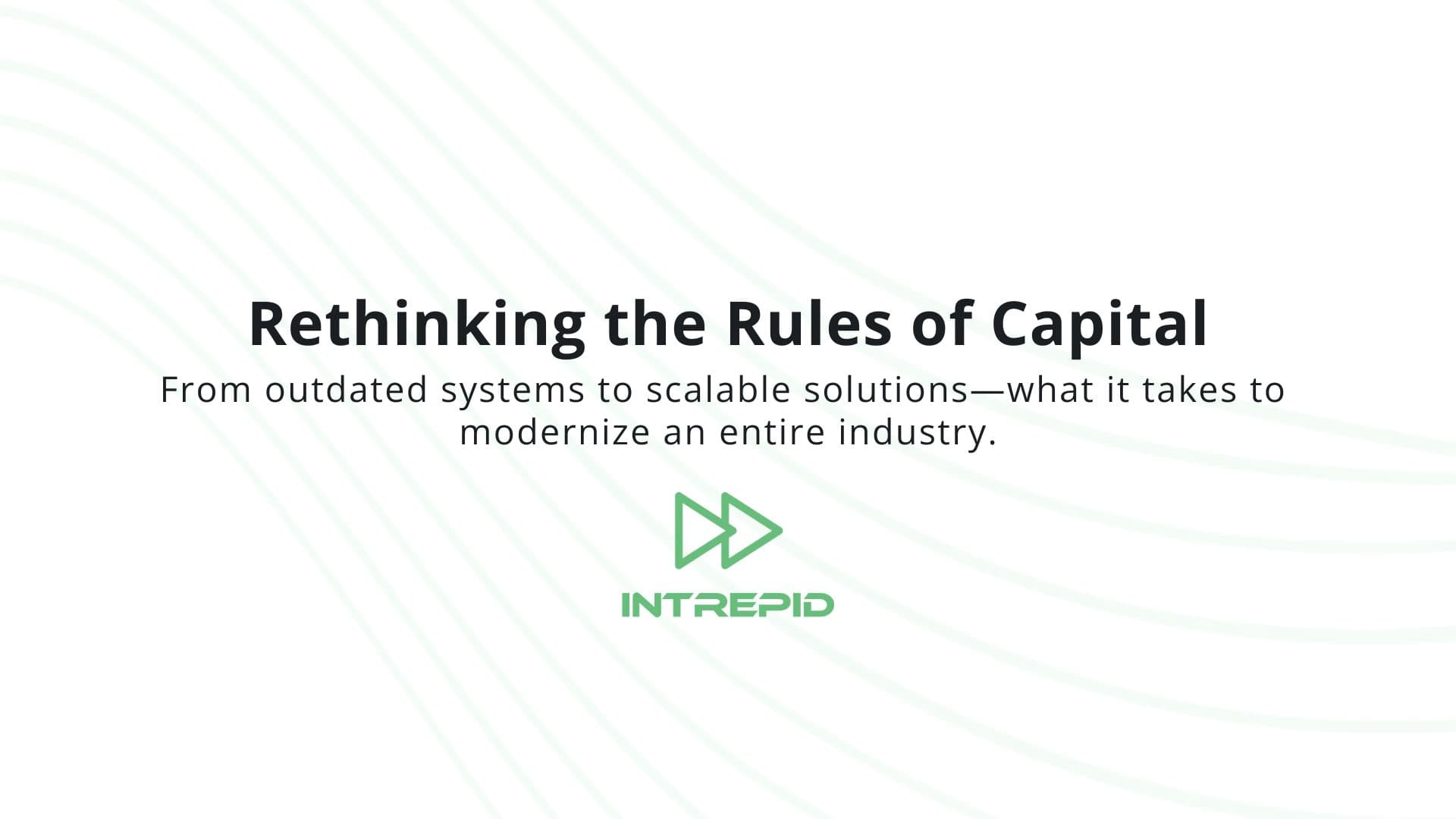 From outdated systems to scalable solutions—what it takes to modernize an entire industry.